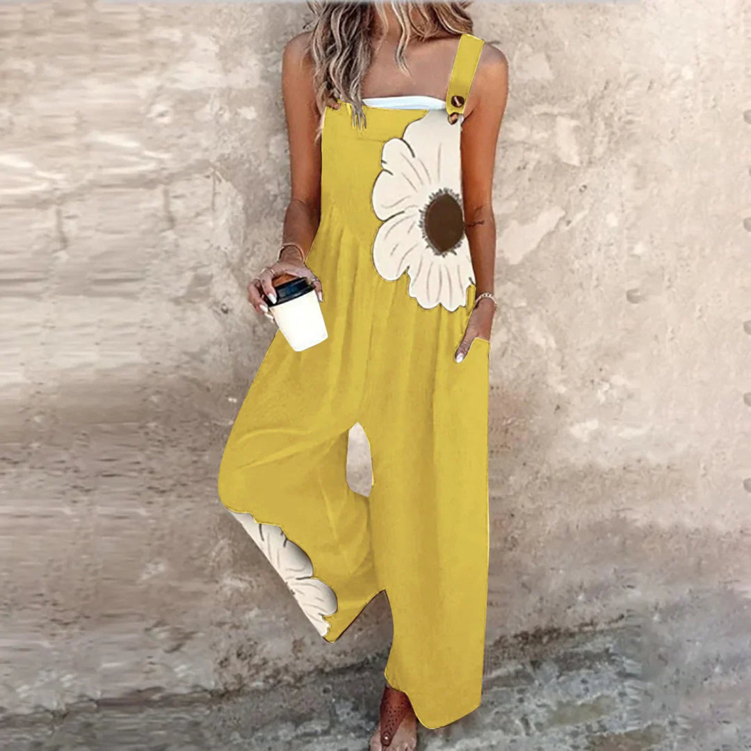 Lina™ - SLEEVELESS SPRING JUMPSUIT